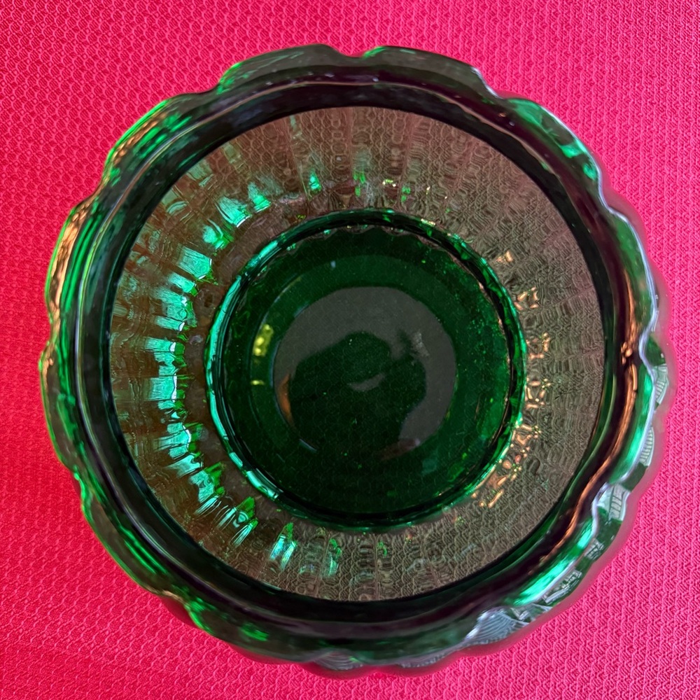 A.L.R. Co. R-19 Emerald Green Vase Vintage MCM - Picture 6 of 8